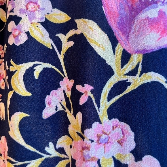 NWT FP Tate Floral Print Bell Sleeve Tunic - Picture 12 of 12